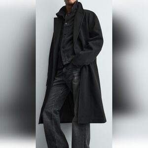 Classic Men's Water Repellent Textured Zara Coat